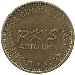 Carwash Token - PK`s Auto Spa North Little Rock, Arkansas