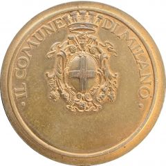 Award medal of the municipality of Milan