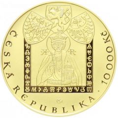 10 000 Korun Missionaries Constantine and Methodius
