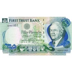 50 Pounds First Trust Bank