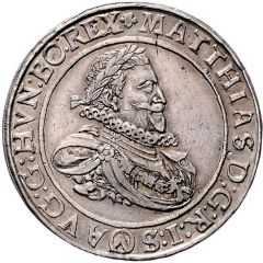2 Thalers - Matthias II Vienna