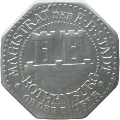 5 Pfennig - Rothenburg ob der Tauber