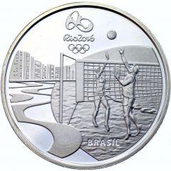 5 Reais Olympic Games Rio 2016 - Beach volleyball / Forró