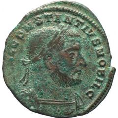 Nummus - Constantius I GENIO POPVLI ROMANI, Treveri