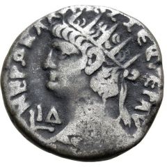 Tetradrachm - Nero Alexandria, year 14
