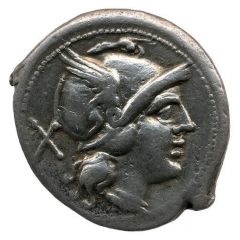 Denarius Rostrum Tridens 1, ROMA