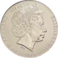 1 Dollar - Elizabeth II 4th Portrait, Brown Kiwi
