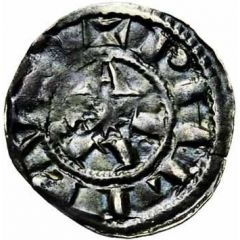 Maille - Philip I of Alsace Amiens mint