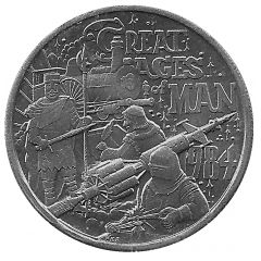 Mardi Gras Token - Krewe of Ceasar - Great Ages of Man Metairie, Louisiana