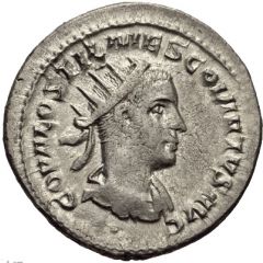 Antoninianus - Hostilian VICTORIA AVG, Victory