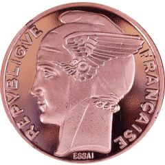 100 francs Bazor `Essai` de 1936