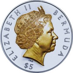 5 Dollars - Elizabeth II Queen`s Golden Jubilee