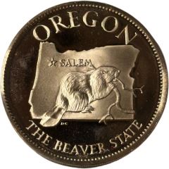 Medal - States of the Union Oregon