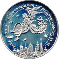 Medal - 24th conference of the Hungarian Coin Collectors Association