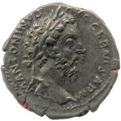 Denarius - Marcus Aurelius TR P XXIX IMP VIII COS III, Genius