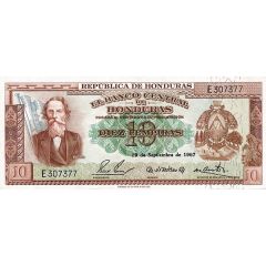 10 Lempiras 1954-1969
