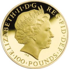 100 Pounds - Elizabeth II Year of the Horse, Gold Proof
