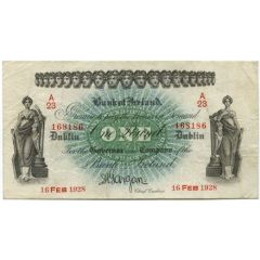 1 Pound Bank of Ireland
