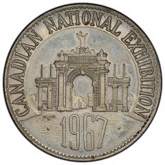 Medal - Canadian National Exhibition 1967