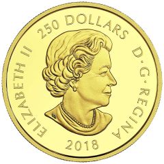 250 Dollars - Elizabeth II The Magnificent Maple