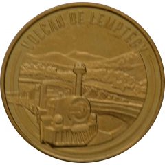 Jeton touristique - Monnaie de Paris - Volcan de Lemptégy