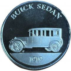 Franklin Mint - Collection of Antique Car Coins - Series 1 Buick Sedan