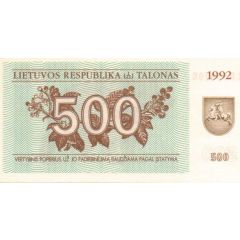 500 Talonas `Coupon`