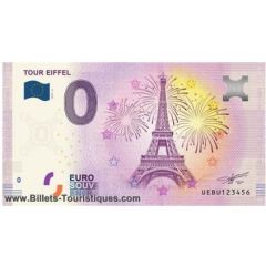 0 Euro - Paris - La tour Eiffel
