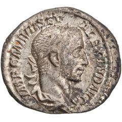 Denarius - Severus Alexander PAX AVG, Pax