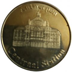 Belgian Heritage Collectors Coin - Antwerpen Centraal Station