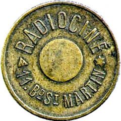 Phonograph Token - Radiociné Paris