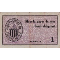 1 Peseta Llevantí de Mar