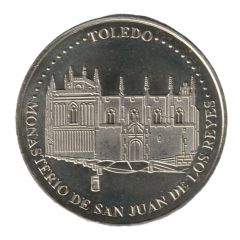 Medal - Toledo Monastery of San Juan de los Reyes, main entrance