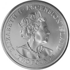 2 Pounds - Elizabeth II St. George and the Dragon