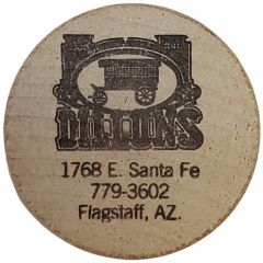 Wooden Token - Dillons Flagstaff, Arizona