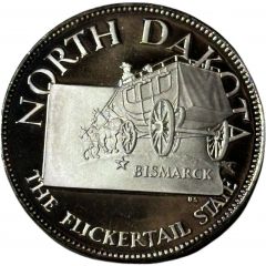 Medal - States of the Union North Dakota