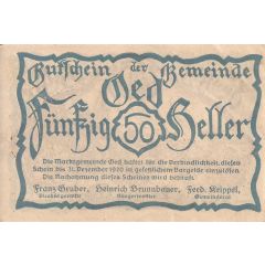 50 Heller Oed