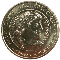 Monnaie de Paris Tourist Token - Crypte archéologique Julien empereur à Paris en 360