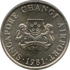 5 Dollars Changi Airport