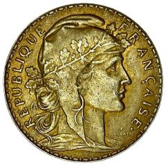 Reproduction - 20 francs Coq or