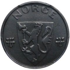 1 Øre - Haakon VII WW2 German Occupation