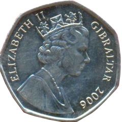 50 Pence - Elizabeth II Christmas