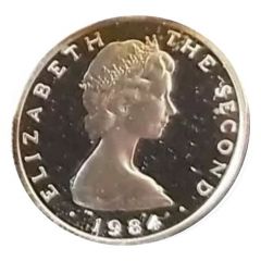 1 Pound - Elizabeth II Castletown, Silver Piedfort