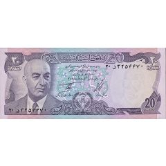 20 Afghanis