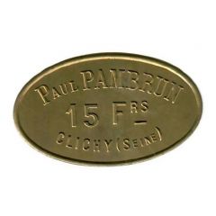 15 Francs - Paul Pambrun Clichy