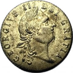 Token - George III Half Guinea `Spade` Gaming Token