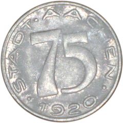 75 Pfennig - Aachen Alfred Rethel