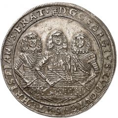 1 Thaler - Georg III, Ludwig IV and Christian
