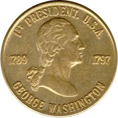 Token - George Washington 1st President