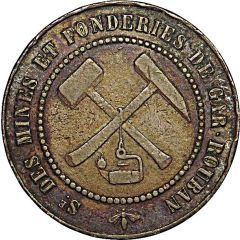 5 Francs - Mines de Gar-Rouban